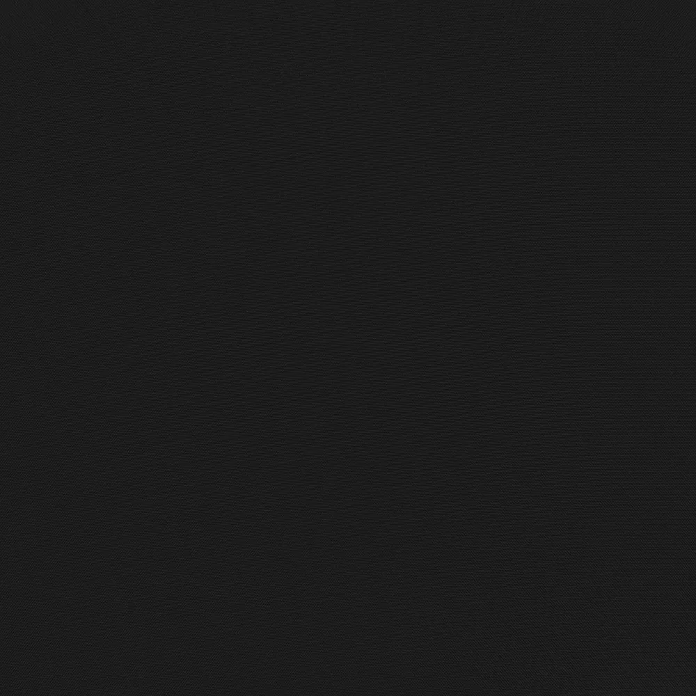 Polyester Panama Black