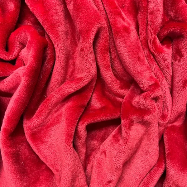 Cuddle Fleece, Red
