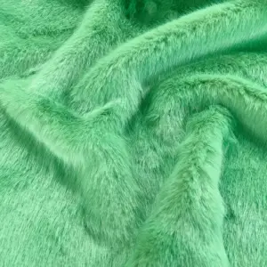 faux fur, London pistachio