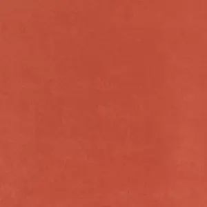 faux suede, spicy orange