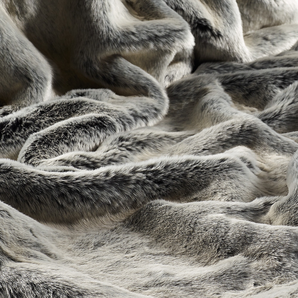 Frosted Petal Fox Faux Fur